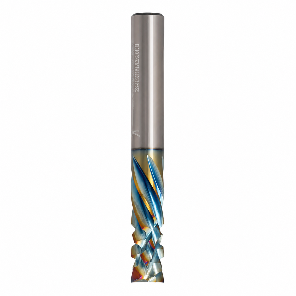 Fresa VHM para Nesting NexCut X99 – Ø10 mm – Corte 25 mm – Haste 10 mm – RH — X99.10.025.080.10PR Fresa VHM para Nesting NexCut X99 – Ø10 mm – Corte 25 mm – Haste 10 mm – RH — X99.10.025.080.10PR