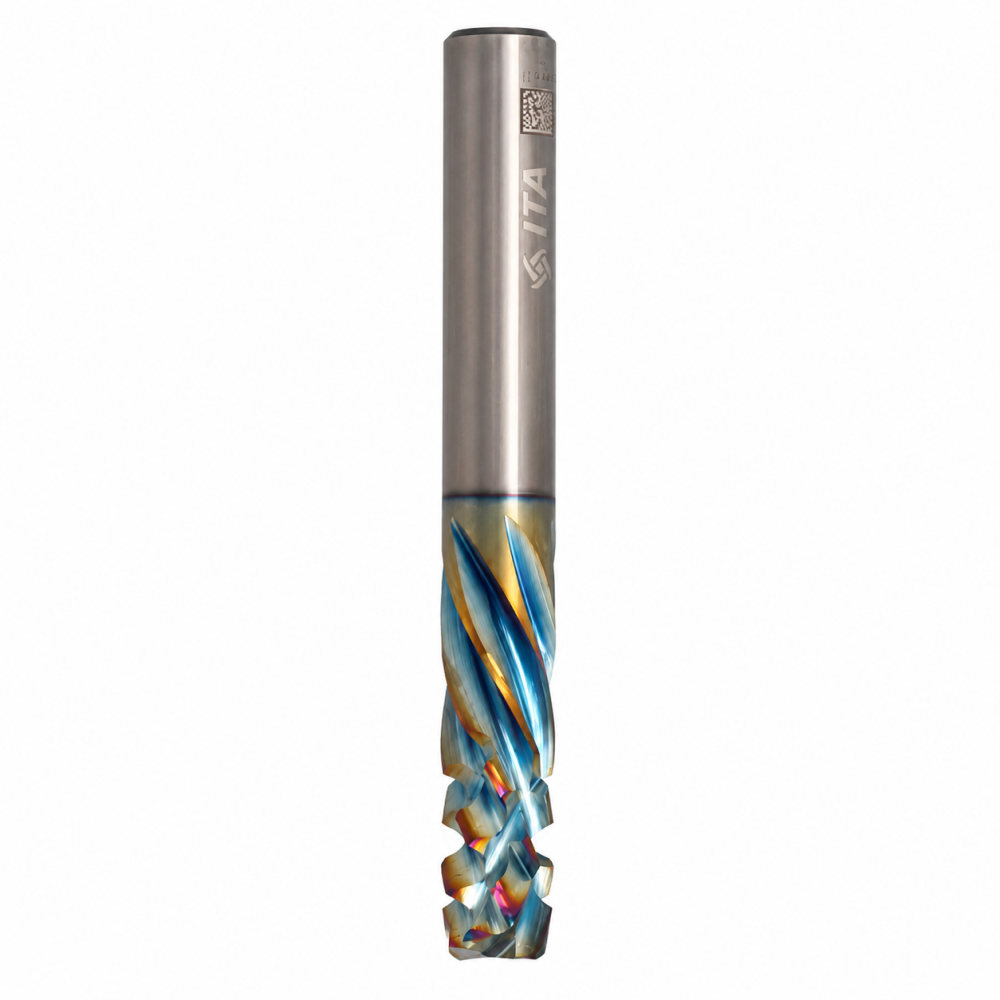 Fresa VHM para Nesting NexCut X99 – Ø10 mm – Corte 25 mm – Haste 10 mm – RH — X99.10.025.080.10PR Fresa VHM para Nesting NexCut X99 – Ø10 mm – Corte 25 mm – Haste 10 mm – RH — X99.10.025.080.10PR