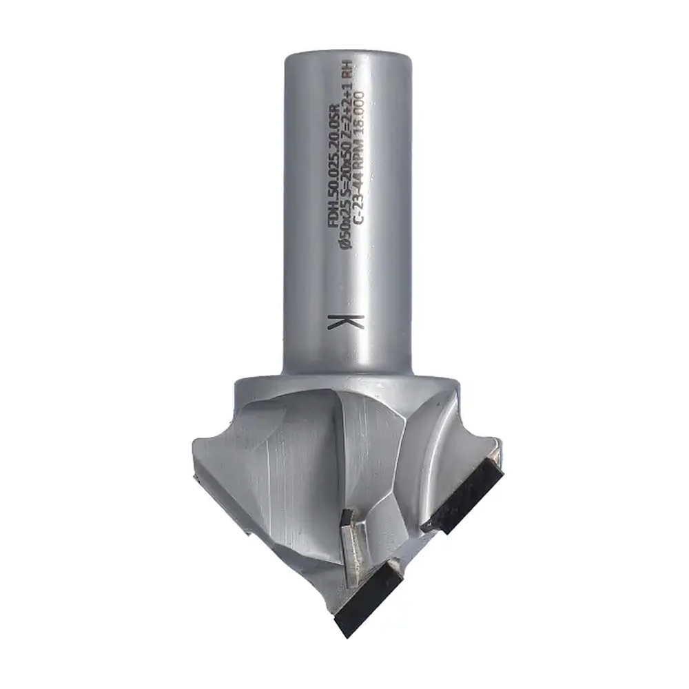 Fresa diamantada de perfil/chamfro 45° – Ø50 mm – haste 20 mm - FDH.50.025.20.0SR - ITA TOOLS