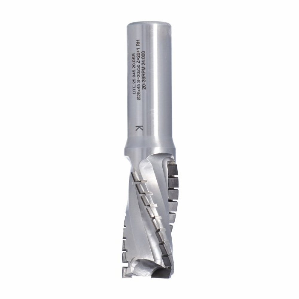 Fresa diamantada – Ø25 mm – corte 45 mm – haste 20 mm – RH - DTE.25.045.20.0SR - ITA TOOLS