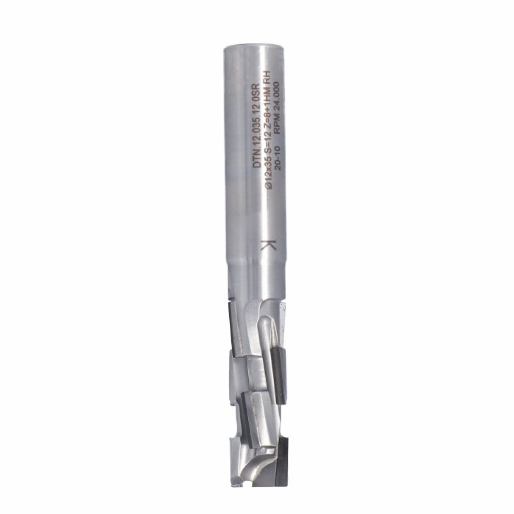 Fresa  para Nesting Diamantada – Ø12 mm comprimento de corte 35 mm haste 12 mm – RH - DTN.12.035.12.0SR - ITA TOOLS