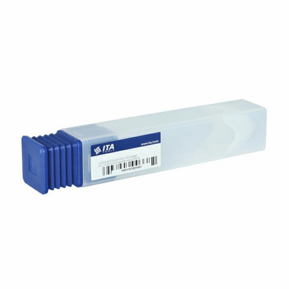 Fresa  para Nesting Diamantada – Ø12 mm comprimento de corte 35 mm haste 12 mm – RH - DTN.12.035.12.0SR - ITA TOOLS
