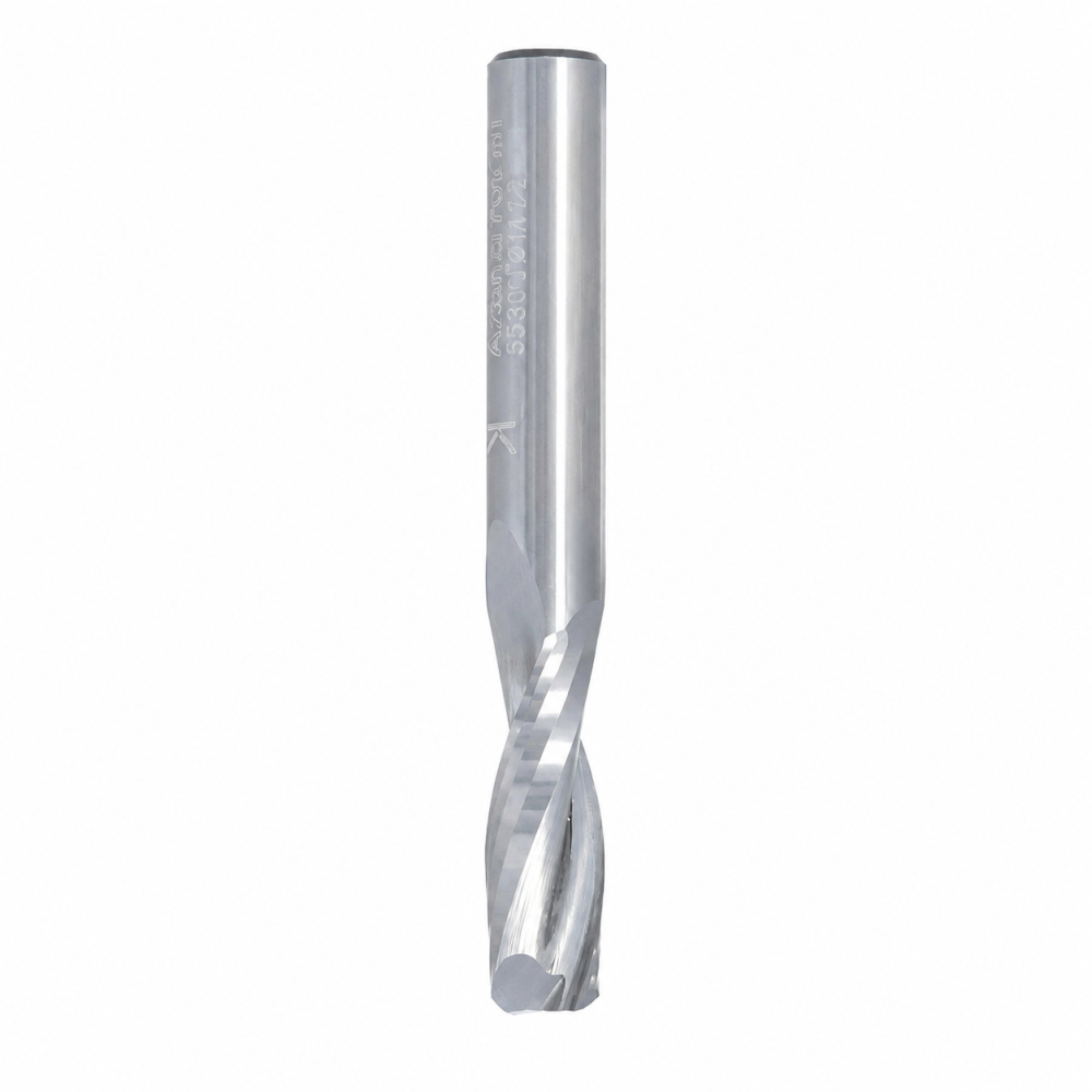 Fresa VHM Z2 para Alumínio e Plásticos – Ø8 mm – Corte 22 mm – Haste 8 mm – RH — SQ01.08.022.060.08R Fresa VHM Z2 para Alumínio e Plásticos – Ø8 mm – Corte 22 mm – Haste 8 mm – RH — SQ01.08.022.060.08R