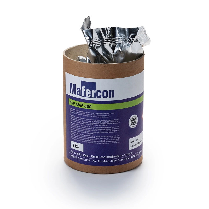 Cola PUR para Coladeira de Bordas - MAF 580 Bastão 2 kg Incolor -  01 Unidade
