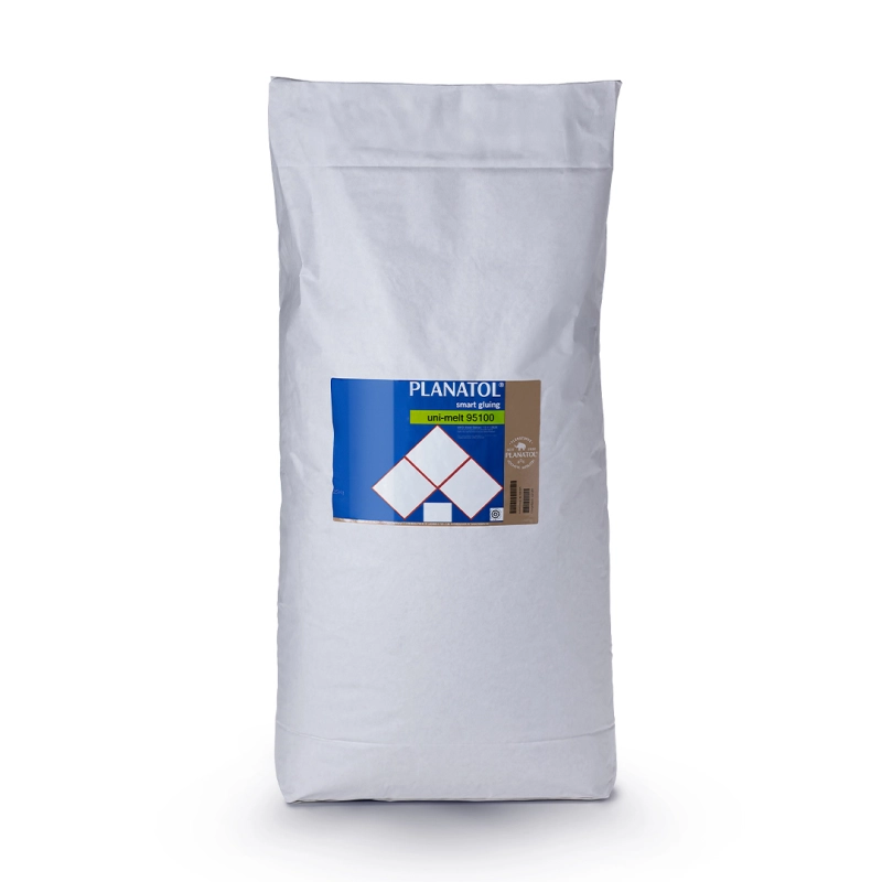 Cola Hotmelt Granulada Transparente Alta Temperatura - Unimelt MAF 95100 - Pacote 25 kg