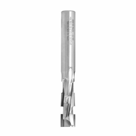 Fresa  para Nesting Diamantada – Ø12 mm comprimento de corte 35 mm haste 12 mm – LH - DTN.12.035.12.0SL  - ITA TOOLS