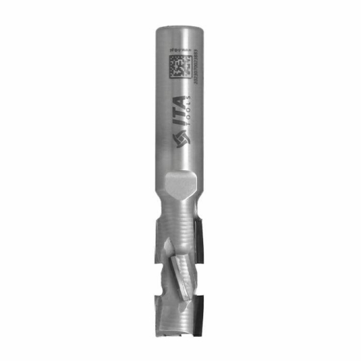 Fresa diamantada  Z2+2 PRO – Ø12 mm – corte 28 mm – haste 12 mm – RH - DTL.12.028.12.0SR  - ITA TOOLS