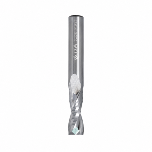 Fresa VHM Z2 para Alumínio e Plásticos – Ø8 mm – Corte 22 mm – Haste 8 mm – RH — SQ01.08.022.060.08R